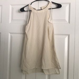 High neck tank top